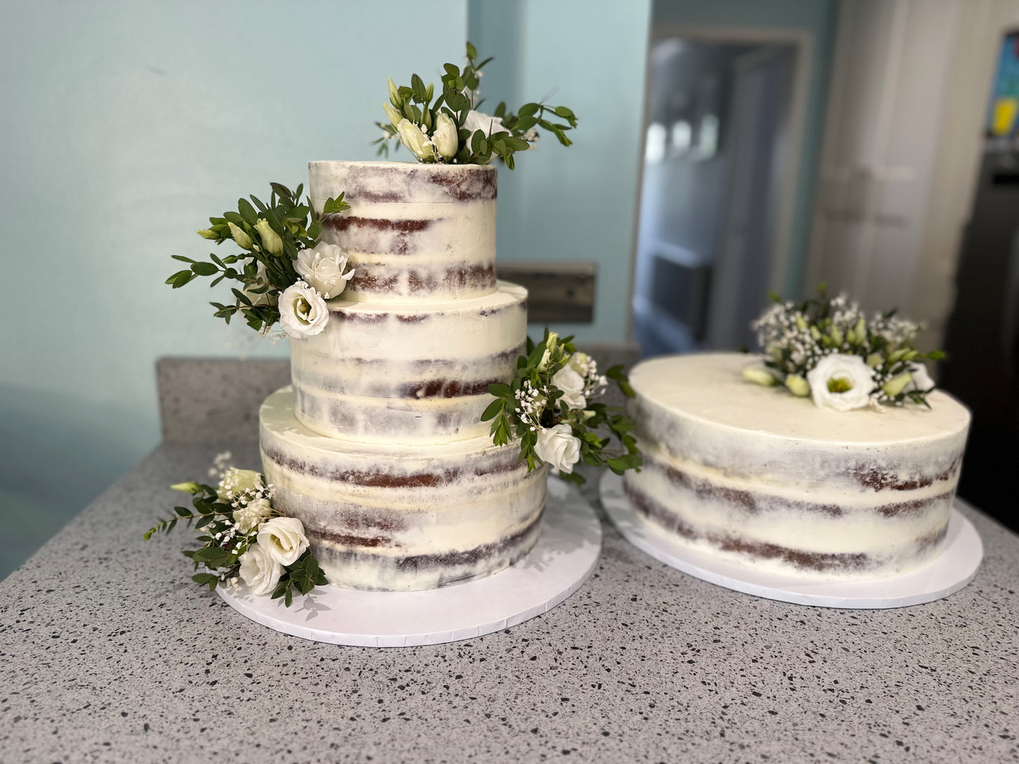 Naked Buttercream Cake